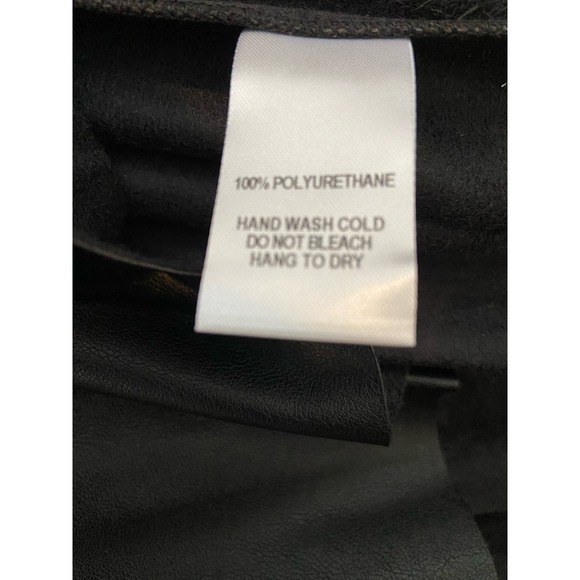 Lulus Pleated High-Waisted Vegan Leather Skirt - Size Medium - *WD26 - Picture 7 of 7